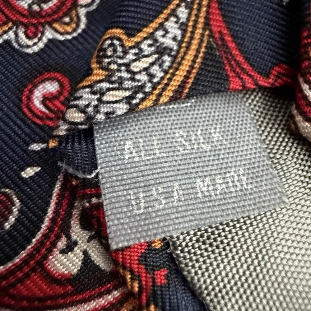 Disney Mickey‎ Paisley Silk Necktie Balancine Presents Men's Tie 57